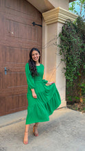 Load image into Gallery viewer, Vivid Green dress
