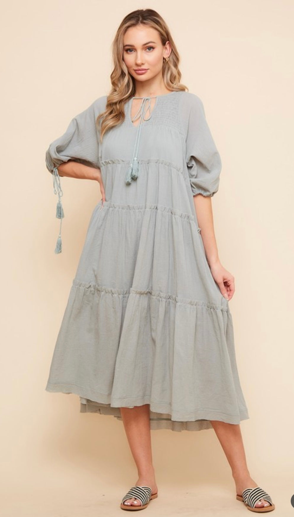 Simple in Sage dress