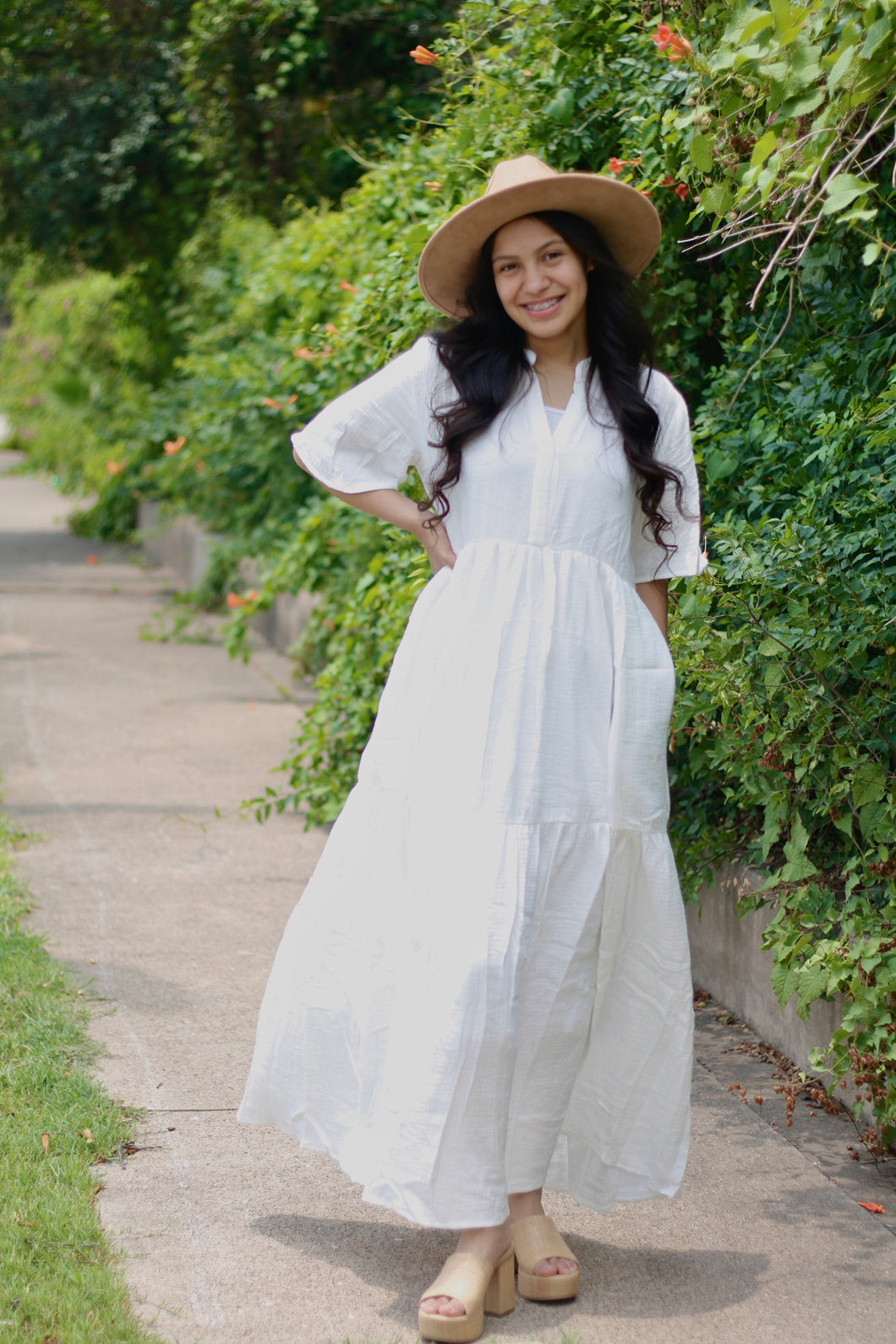 The Vera white dress