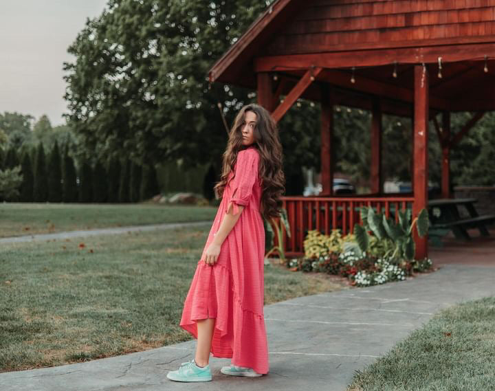 Wild pink dress